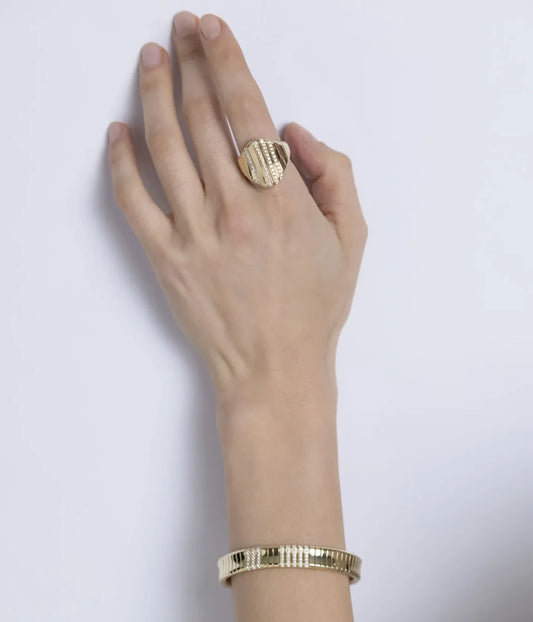 Blocks Maxi Band Bracelet