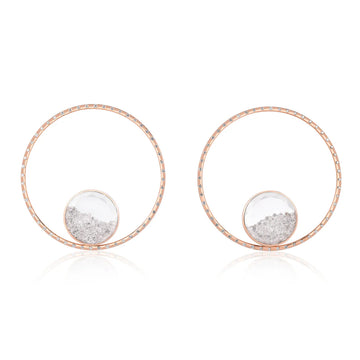 Circo 45 Pave Earrings