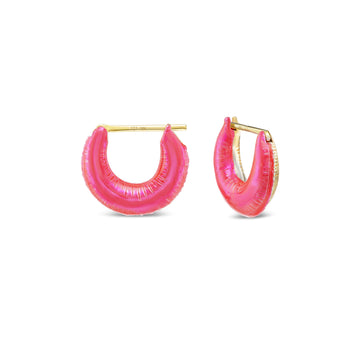 Dual Color Huggies - Neon Pink