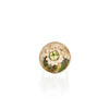 Peridot Hydrangea Marquetry Ring