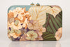 Hydrangea Sky Topaz Marquetry Clutch