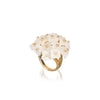 Mother of Pearl Flower Ring