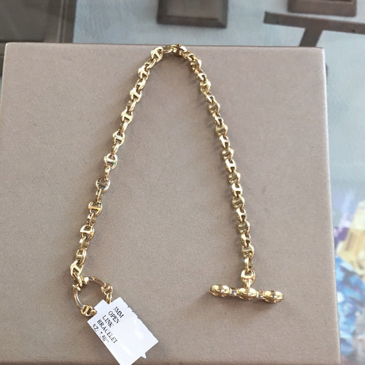 3MM Open Link Bracelet, 7.25"