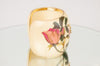 Pink Rose Marquetry Cuff Bracelet