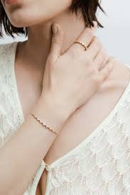 Diamonds on Chain Bracelet