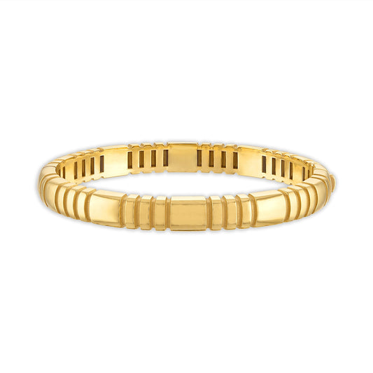 Orla Ridged Bangle
