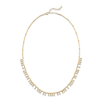Jupe Necklace with Diamonds