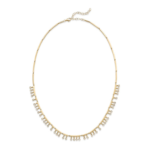 Jupe Necklace with Diamonds