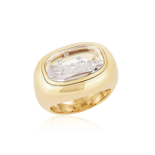 Maestro Yellow Diamond Ring