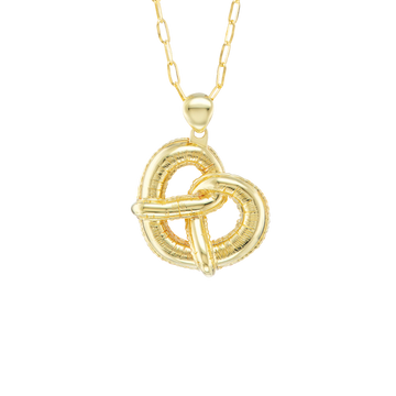 Dual Pretzel Pendant