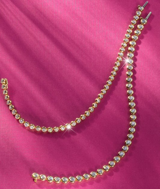 Small Diamond Moonlight Bracelet
