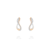Petite Caustic Light Hoop Earrings