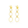 Python Drop Earrings Long