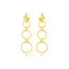 Python Drop Earrings Long