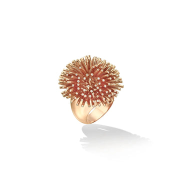 Rose Gold Fur Ring
