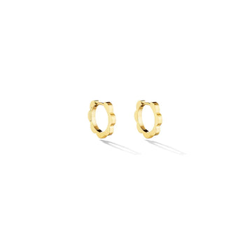 Bloom Hoop Earrings Small (Plain)
