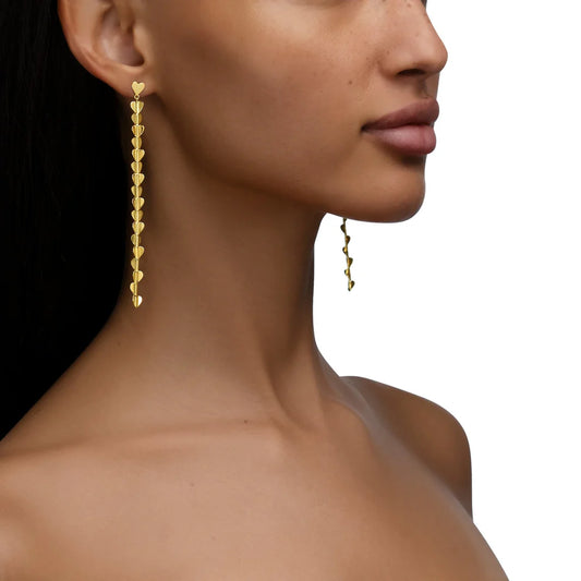Wings of Love Small Drop Earrings