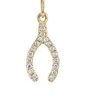 Wishbone Studs, Pave Diamonds