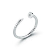 Nail Ring (White Gold)