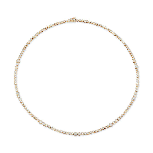 RainSun Tennis Necklace 15"