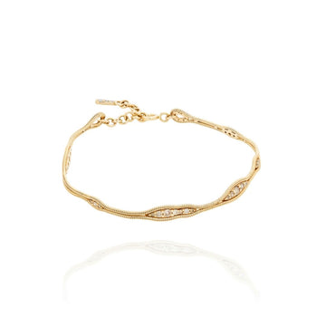 Fluid Diamond Bracelet
