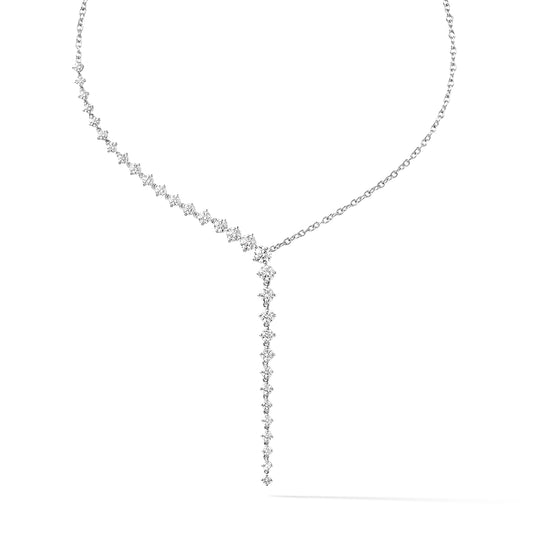 Aria Cascade Necklace with Diamonds