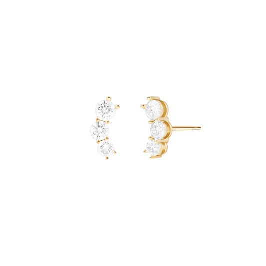 Aria Triplet Mini Studs