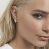 Aria U Huggie Hoops (Diamond)