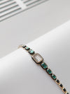 Emerald Enamel Tennis Bracelet