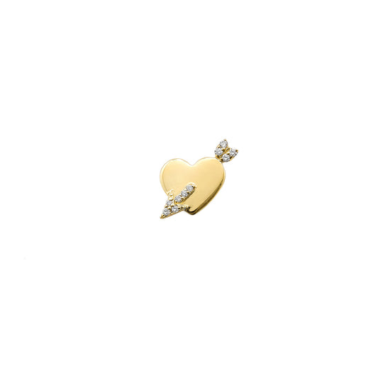 Cupid's Heart Stud