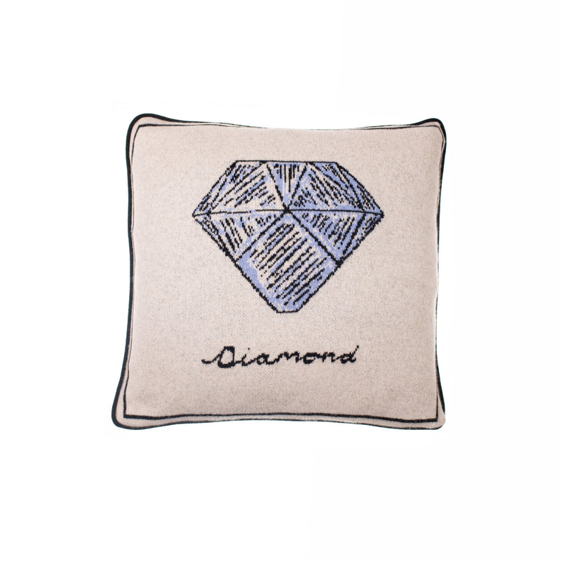 Diamond Cashmere Pillow