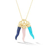 Cornicello Charm (Lapis)
