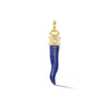 Cornicello Charm (Lapis)