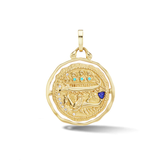 Hippocamp Amulet Charm