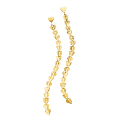 Wings of Love Small Drop Earrings
