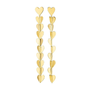 Wings of Love Medium Drop Earrings