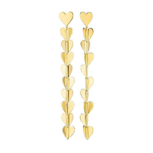 Wings of Love Medium Drop Earrings