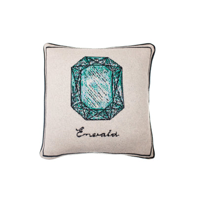 Emerald Cashmere Pillow