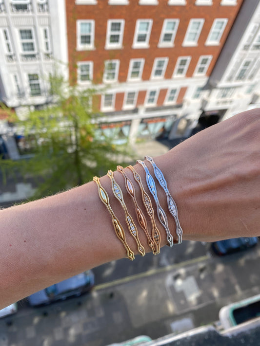 Fluid Diamond Bracelet