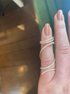 Diamond Mega Swirl Ring, Yellow Gold