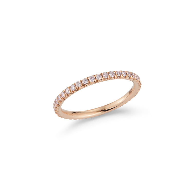 Custom Pink Diamond Ring
