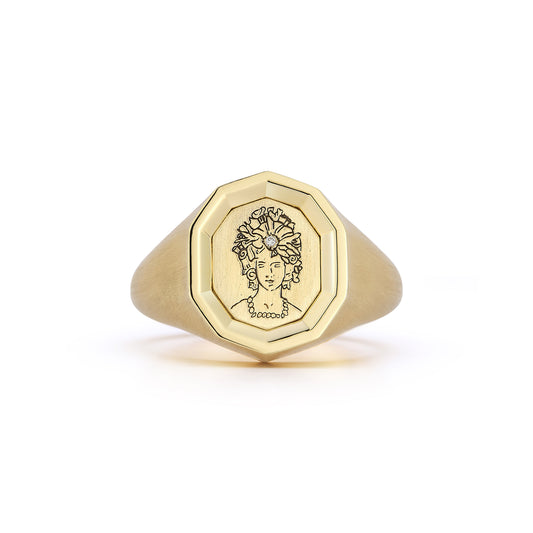 Siren of the Sea (Plain Gold)