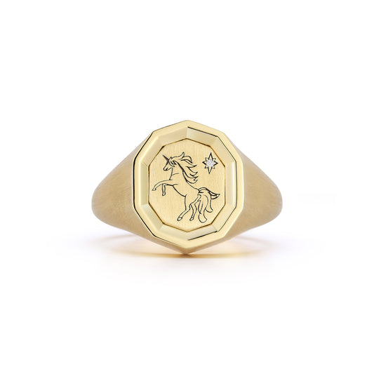 The Unicorn (Plain Gold)