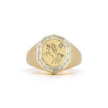 The Unicorn (Baguette Diamonds)