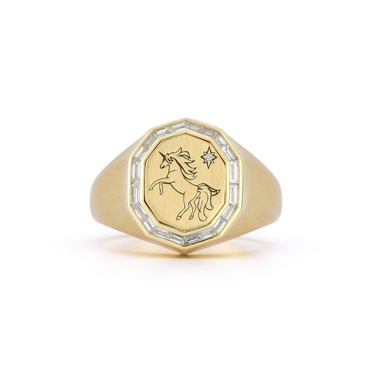 The Unicorn (Baguette Diamonds)
