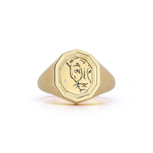 The Lioness (Plain Gold)