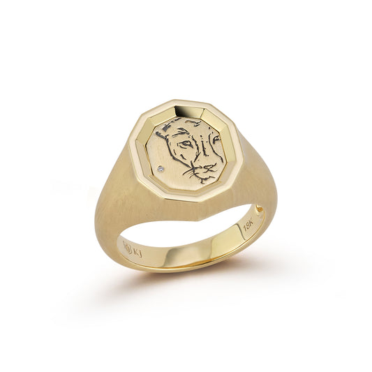 The Lioness (Plain Gold)