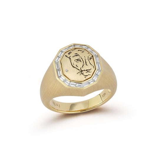 The Lioness (Baguette Diamonds)