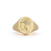 Athena, Goddess of War (Plain Gold)