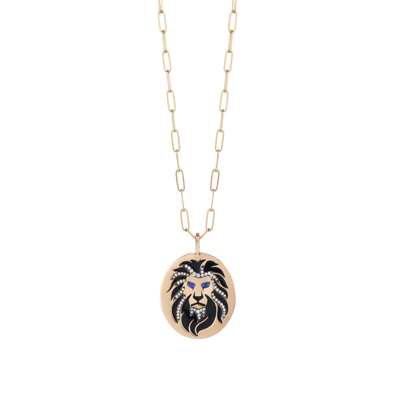 Rose Gold Lion Pendant